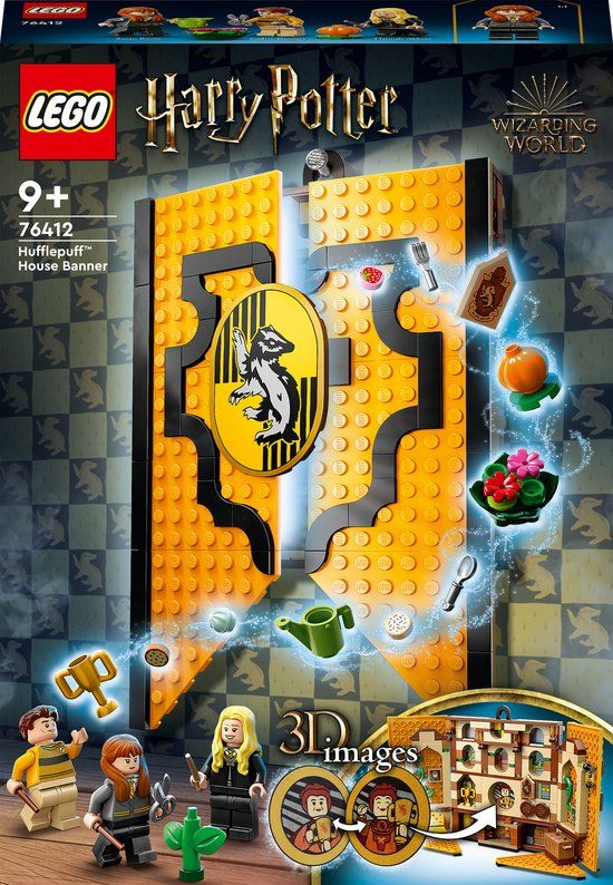 LEGO Harry Potter 76412 Hufflepuff House Banner Set - 9+ Years