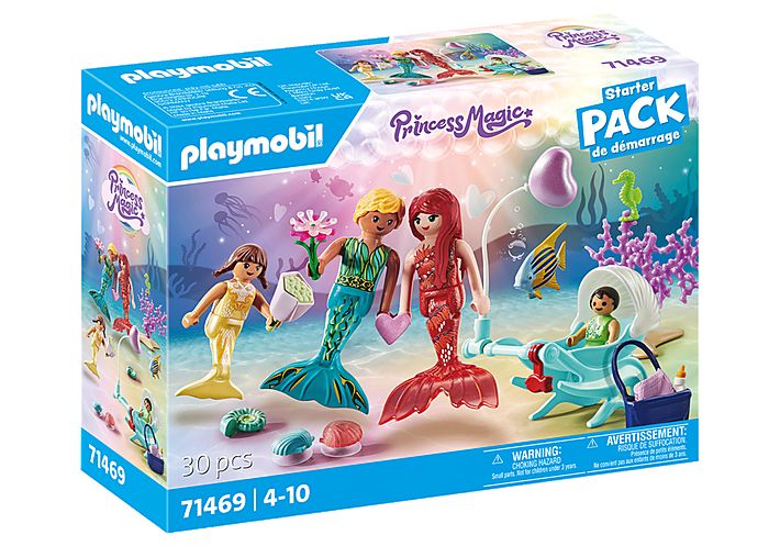 PLAYMOBIL Starter Pack Zeemeerminfamilie - 71469