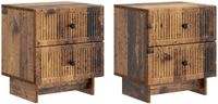 vidaXL Nachtkastje Oud Hout 43 x 34,5 x 47,5 cm