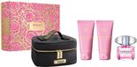 Versace Bright Crystal Gift Set - Eau de Toilette - 90ml + Shower Gel 100ml + Body Lotion 100ml + Beauty Case - Women