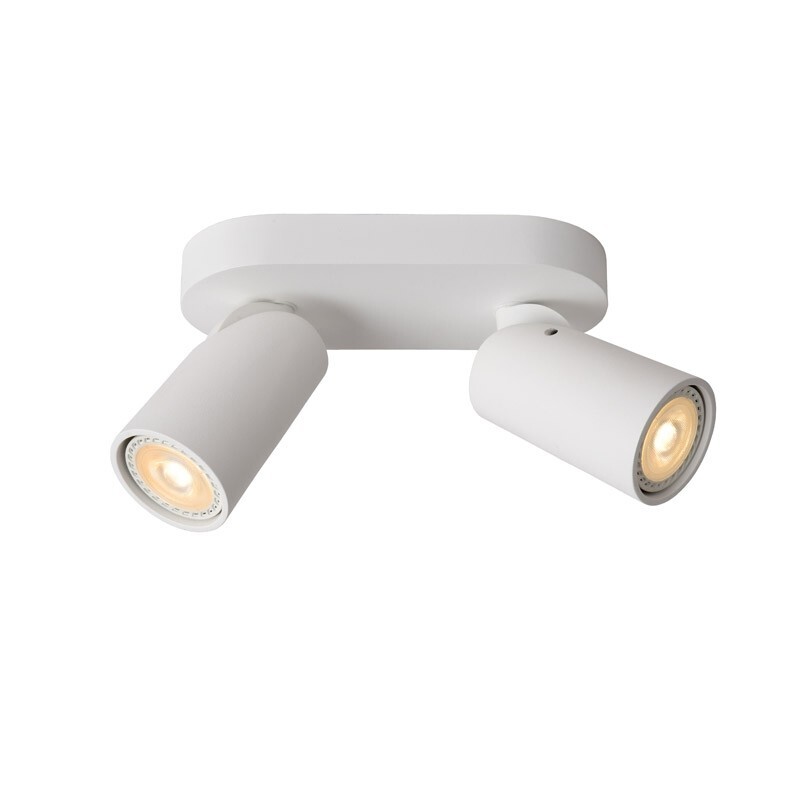 Lucide Spotlamp Xyrus 2-lichts LED Wit 23954/11/31