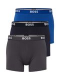 BOSS Hugo Boss 3P Multi VI Heren Boxershorts - Maat M - Blauw - Katoen