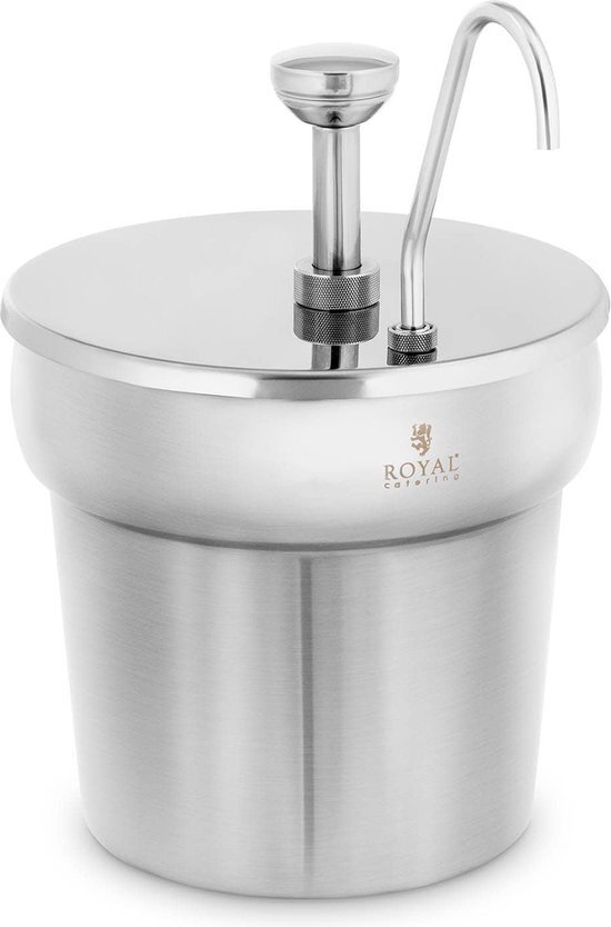 Royal Catering Sausdispenser - RVS - 6,6 l - Royal Catering