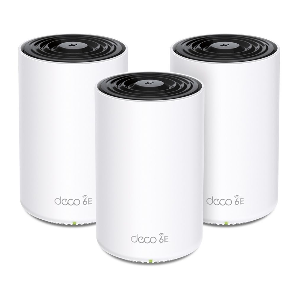 TP-Link Deco XE75 Pro (3-pack) Mesh WiFi 6E System - Tri-band