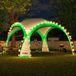 DomeShelter Pavillon d'événement LED 3,6 x 3,6m