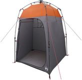 vidaXL Instant Tent 2-Persoons Snelle Ontgrendeling Grijs en Oranje