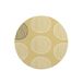Questo Casa Ronde Digitally Printed Mouse Pad, Non-Slip Bottom, for Office and Home, Diameter: 22 cm