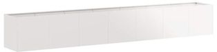 vidaXL Plantenbak 280x40x40 cm Roestvrij Staal