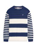 TOMMY HILFIGER Trui navy / wit