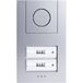 m-e modern-electronics VISTUS AD ALU 420 Vistus Unité extérieure pour interphone câblé Maison jumelée Argent, Blanc
