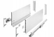 GTV Ladesysteem AXIS PRO - ladenset met volledig uittrekbare en soft-close - lengte 350 mm - hoogte 200 mm - kleur wit