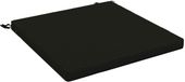vidaXL Zitkussen SOEST 100% Polyester Zwart 60 x 60 x 5 cm