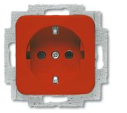 Busch-Jaeger ABB Busch-Jaeger Wandcontactdoos - 2CKA002011A6253 - E2XPU - Rood