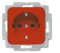Busch-Jaeger ABB Busch-Jaeger Wandcontactdoos - 2CKA002011A6253 - E2XPU - Rood