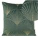 Eurofirany Decoratieve kussenhoezen Velours BLINK21 45x45 cm - Stijlvol & Elegant Groen