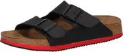Birkenstock Femme Mule Arizona SL 54244 - Noir/Rouge - 36