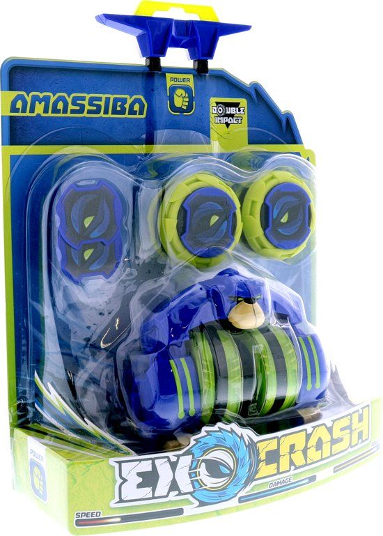 Goliath Exocrash - Gorilla Amassiba - Dubbele ripper! - blauw