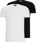 HUGO BOSS T-shirt met ronde hals in 2-pack - Zwart - Herfst/Winter 2023 - Mannen - Korte mouw - Effen - Volwassenen - Mode - EAN: 4037558220389