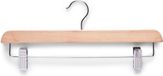 Zeller Present Houten kledinghanger met clips - 4003368171395