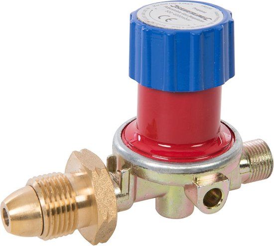 Silverline Verstelbaar Propaangas Reduceerventiel - 500 t/m 4000 Mbar
