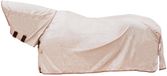 Kentucky Horsewear Vliegendeken Comfort Classic met nek- en buikbedekking beige/bordeaux 155-6'9