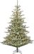 Black Box Trees Celtis - Luxe kunstkerstboom met besneeuwde takken - 360 LED-lichtjes - 215 cm hoog - 135 cm breed - H215 x Ø135cm - Vert - Blanc