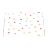 Bonamaison Rechthoekige muismat met digitale print, antislip onderkant, voor kantoor en thuis, 22 x 18 cm