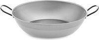 Vaello Deep Pan with Handle Polished Steel (Ø 34 cm)