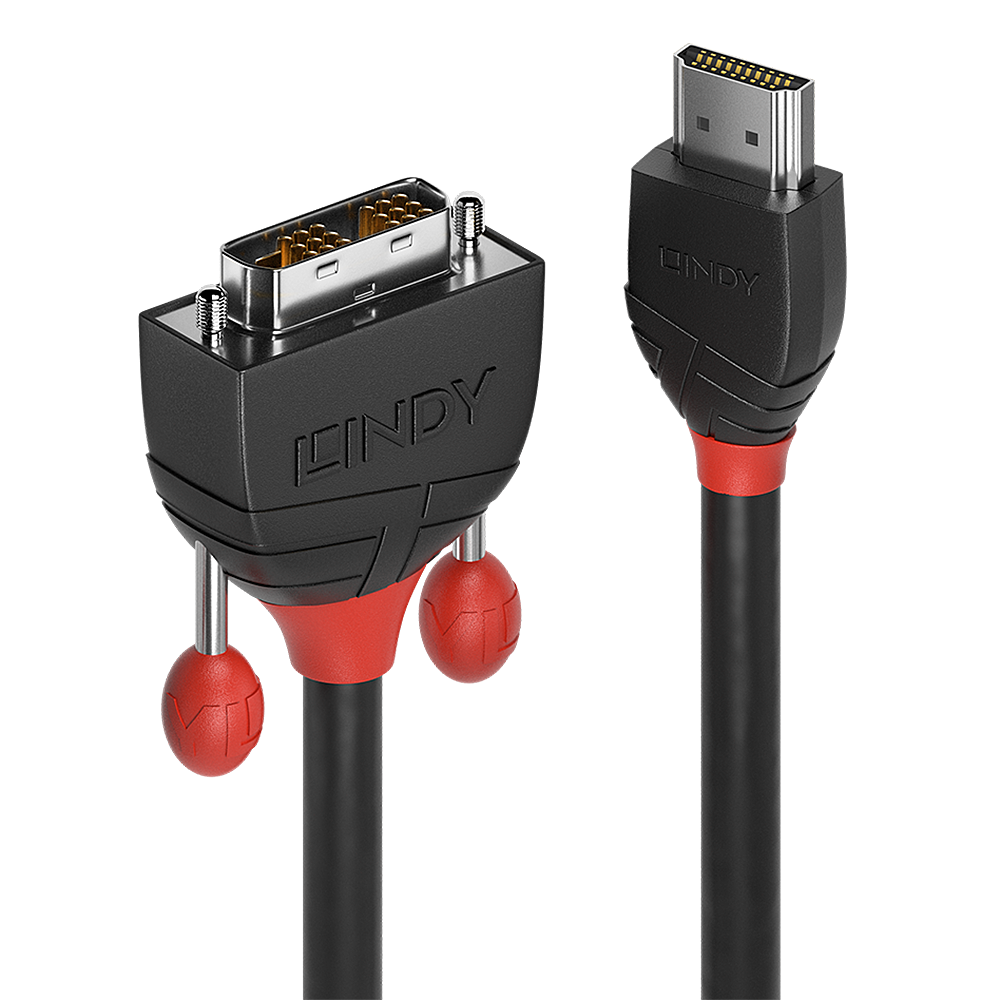 LINDY 36274 - Kabel - 5 m - Zwart