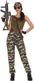 FIESTAS GUIRCA Carnavalsoutfit Militair Dames - Maat L