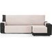 ECOMMERC3 Bankhoes Chaise Long 280 cm - Geschikt voor Hoekdeel Rechts/Links - Linnen