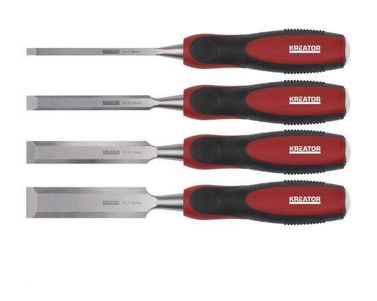 Kreator KRT461109 Houtbeitelset 4dlg