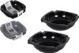 Asbak Privilege Asbak Melamine (10 cm) (2 stuks) zwart