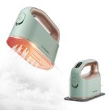 OEM Reisstrijkijzer, 1200 W, met stoomfunctie, 3 standen, anti-aanbaklaag, 180 ml, groen