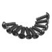 Binnenzeskant knop M3x8mm zwart (10)