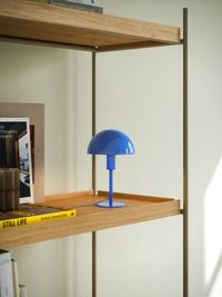 Nordlux Ellen Lampe de table miniature - Bleu - Ø16 cm
