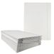 D.RECT Pak van 25 kartonnen mappen | Postmap | Map met elastische band voor DIN A4 | 3 flappen 300g wit