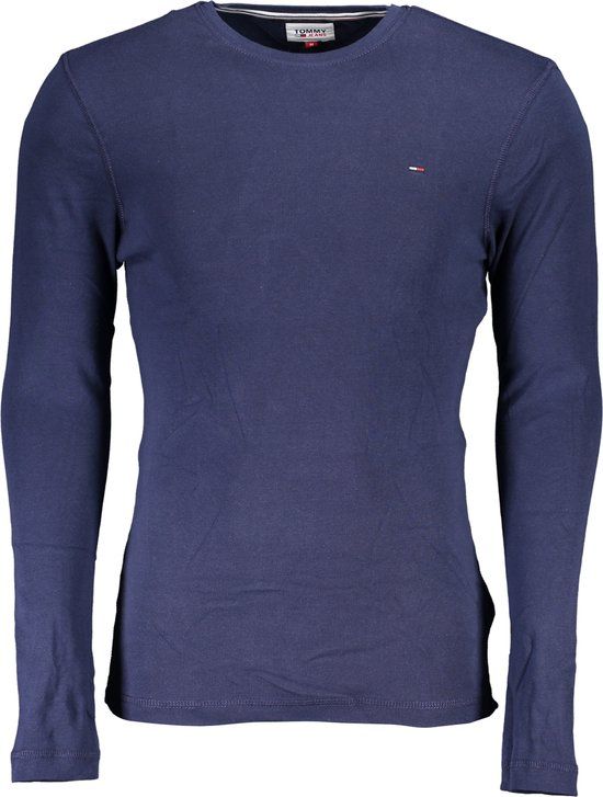 Tommy Hilfiger Original Rib Longsleeve T-shirt - Navy - Men - XL