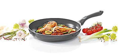 Krüger Karl 40032 aluminium pan Venezia 32 cm, zwart