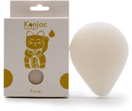 Merkloos / Sans marque Beesha Traanvormige Konjac Spons - Natuurlijk - Gevoelige huid - Wit