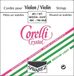 Corelli vioolsnaren kristal E staal met lus Forte 701F