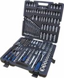 KS Tools CHROMEplus Ratelsleutel-. doppen- en bitset 216-delig 18.0216