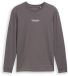 Tom Tailor Denim Shirt met lange mouwen en logoprint - Maat M - classic mid grey