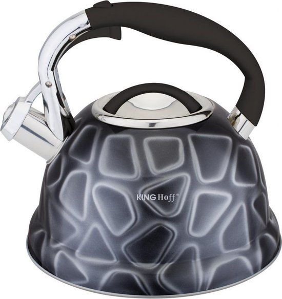 KINGHOFF 1064 Fluitketel - 2.7L - RVS - Grijs - Alle Warmtebronnen