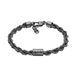 Armani Exchange Heren Armband Staalgrijs Kralenarmband Staal Gematteerd 19.50 cm