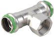 VSH SudoPress RVS T-stuk binnendraad FFF 18xRp3/4"x18 Type SP6130GV