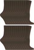 Merkloos / Sans marque Sock Snob - 24 Paar Dames Effen Katoenrijke Nette Sokken