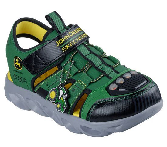 Skechers S Lights John Deere Hypno Splash Tractor Brights 407070L GNBK