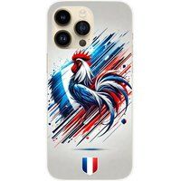 Apple iPhone 15 Pro Max Coq francais bedrukt siliconen hoesje