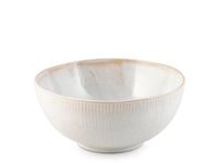 H&H Insalatiera Yucatan In Stoneware Bianco Cm 23